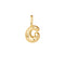 Gold G Letter Charm